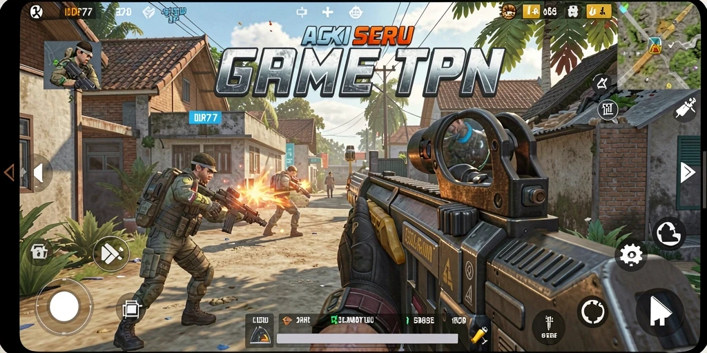 Tampilan gameplay seru di IDR77 dengan aksi tembak-menembak yang mendebarkan.