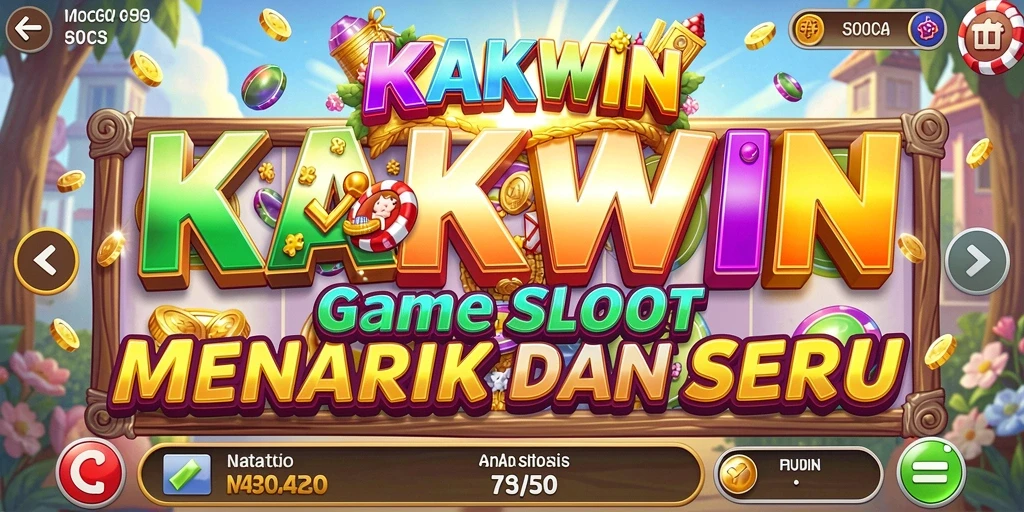 Screenshot gameplay KAKWIN menampilkan aksi slot yang mendebarkan.