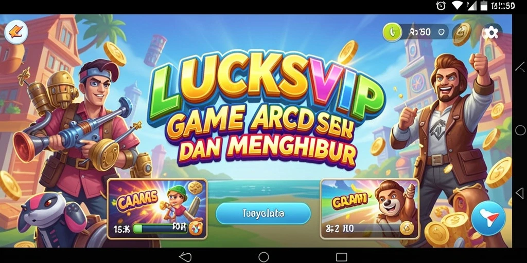 Tampilan gameplay LUCKSVIP yang seru dan penuh aksi.