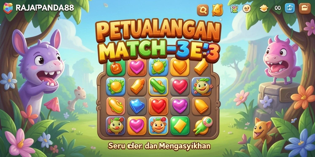 Gameplay seru dan penuh warna dari RAJAPANDA88.