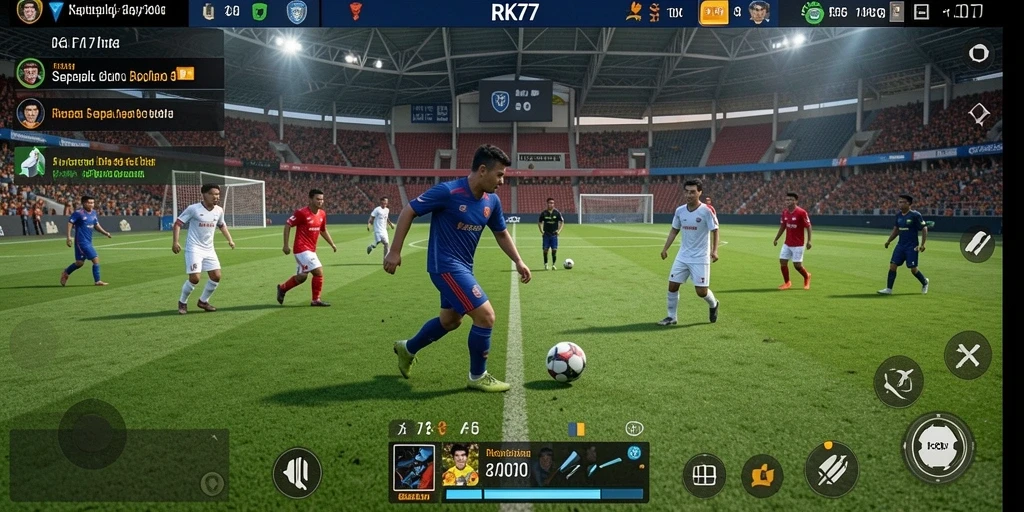 Tampilan gameplay RK77 yang menegangkan dan penuh aksi.