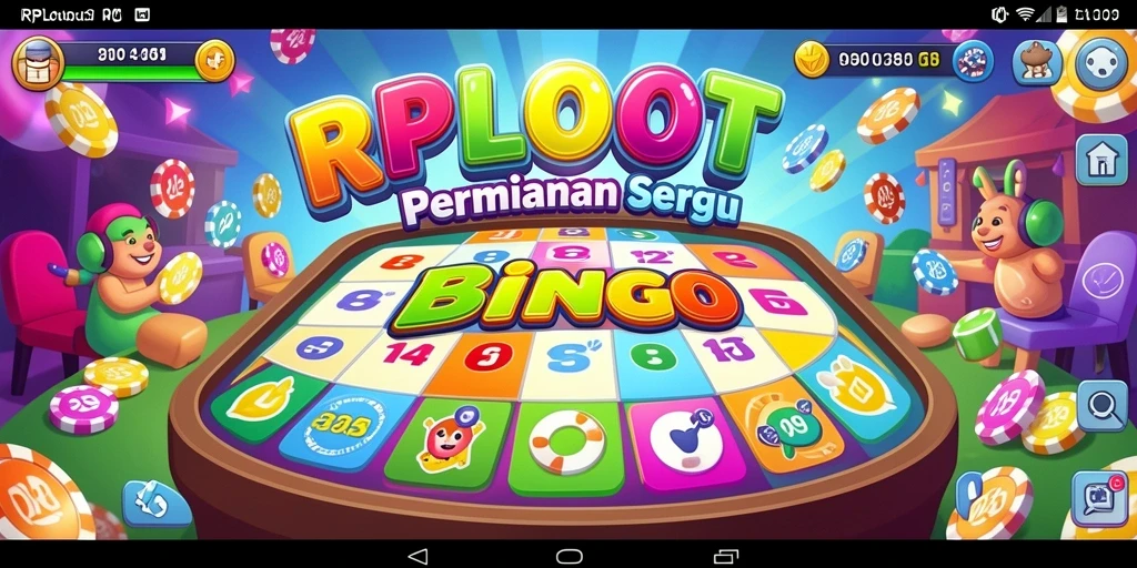Tampilan gameplay seru RPLOOT dengan banyak pemain aktif.